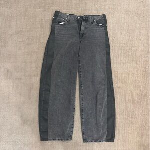 Levi's Charcoal and Black Denim